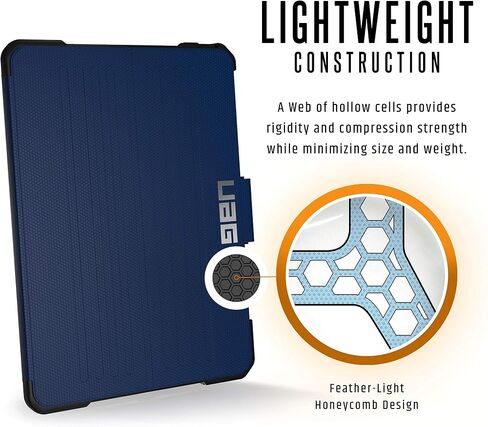 UAG Folio iPad Pro 11-inch (1st Gen, 2018) Case Metropolis [Magma] Feather-Light Rugged Military Drop Tested iPad Cover with Apple Pencil Holder in Saudi Arabia