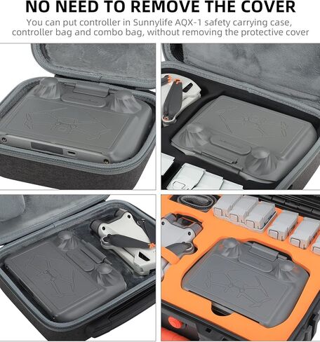 2 in 1 RC Controller Protector Sunshade Screen Protective Shell Protection Cover for DJI Mini 3 Pro Sunhood Compatible with DJI Mini 3/3 Pro/Mavic 3 / Air 2S Drone Remote Controller (for DJI RC) in Kuwait