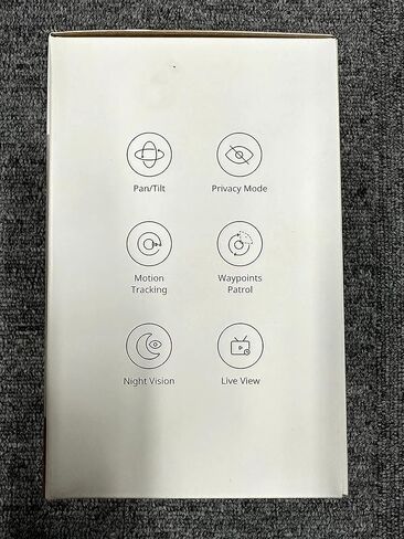 جهاز مراقبة الطفل سويتش بوت مع كاميرا، محادثة صوتية في اتجاهين، كاميرا عموم/إمالة 2K فائقة الدقة لأمن المنزل، كاميرا داخلية واي فاي 2.4 جيجا تعمل مع أليكسا وجوجل هوم، رؤية ليلية، تتبع الحركة، وضع الخصوصية in Kuwait