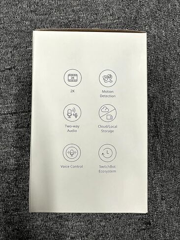 جهاز مراقبة الطفل سويتش بوت مع كاميرا، محادثة صوتية في اتجاهين، كاميرا عموم/إمالة 2K فائقة الدقة لأمن المنزل، كاميرا داخلية واي فاي 2.4 جيجا تعمل مع أليكسا وجوجل هوم، رؤية ليلية، تتبع الحركة، وضع الخصوصية in Kuwait