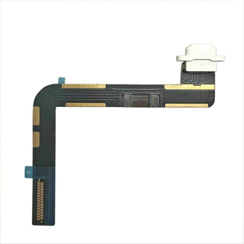 منفذ شحن USB شاحن حوض موصل الكابلات المرنة استبدال وحدة متوافق مع iPad 7 10.2 بوصة 2019 A2197 A2198 A2200 iPad 2020 8th Gen A2270 A2428 A2429 (أسود) in Kuwait
