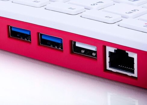 Raspberry Pi 400 Personal Computer Kit Including Mouse 16GB Micro-SD Card Power Adapter HDMI Cable- US Version in Kuwait