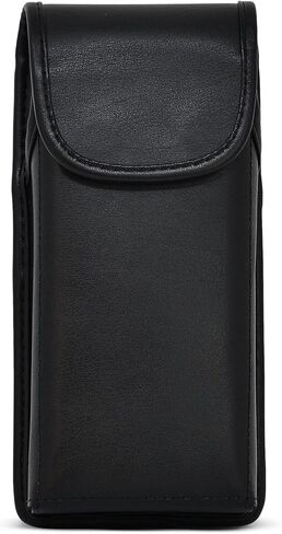 حافظة Turtleback مصممة لهاتف Galaxy Z Fold 5 & Fold 4 مع حافظة كبيرة الحجم، وحقيبة حزام عمودية، وحقيبة جلدية سوداء مع مشبك حزام تنفيذي، مصنوعة في الولايات المتحدة الأمريكية in Saudi Arabia