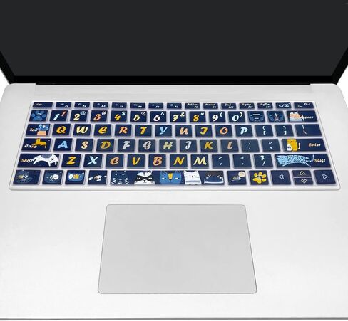 Sanfulin Keyboard Cover Skin for Microsoft Surface Laptop 4 13.5 & 15 Inch/Surface Laptop 3 13.5'' & 15'', Cute Printing Waterproof Silicone Keyboard Protector (Flamingo) in Kuwait