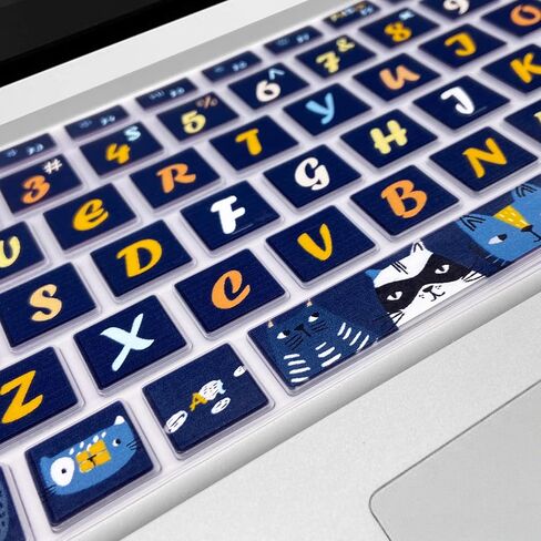 Sanfulin Keyboard Cover Skin for Microsoft Surface Laptop 4 13.5 & 15 Inch/Surface Laptop 3 13.5'' & 15'', Cute Printing Waterproof Silicone Keyboard Protector (Flamingo) in Kuwait