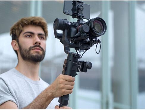 DJI Ronin-SC مثبت جيمبال ثلاثي المحاور للكاميرات غير المرآة، حزمة إبداعية مع بطاقة ذاكرة MicroSDXC سعة 64 جيجابايت، وحزمة حماية معززة لمدة عام واحد CPS وحقيبة ظهر Deco Gear Sling in Saudi Arabia