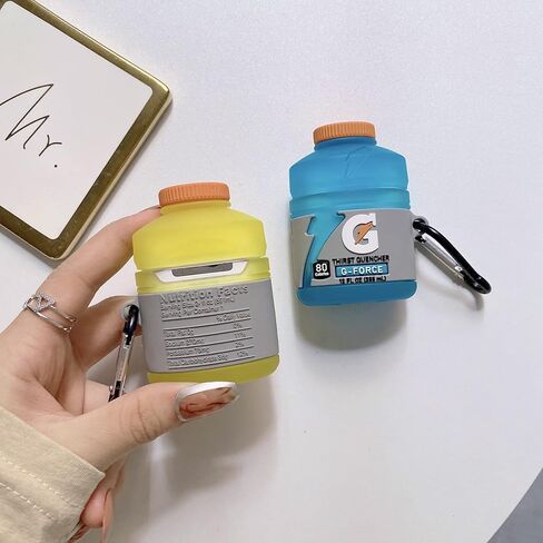 【2 Pack】 TYOROY Cute Cat Claw Case for Airpod 2/1 Case,3D Cute Cartoon Soft Airpods Case,Kids Teens Boys Girls Women Lovely Cat Claw with Keychain Kits for Airpod 1&2 Case in Kuwait