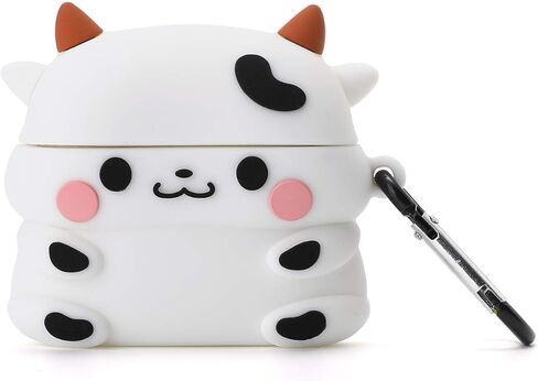 【2 Pack】 TYOROY Cute Boba Tea+White Cow Case for Airpod Pro/Pro 2,3D Cute Kawaii Kids Teens Girls Women Lovely Boba Tea+White Cow Case for Airpod Pro 2019/Airpod Pro 2 Gen 2022 in Kuwait