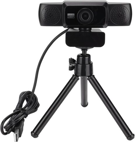 Zopsc Multifunctional Webcam USB Camera 1080P Web Camera NoiseCanceling Mic 95 Degree Video Webcam for PC/Mac/Laptop//Tablet in Kuwait