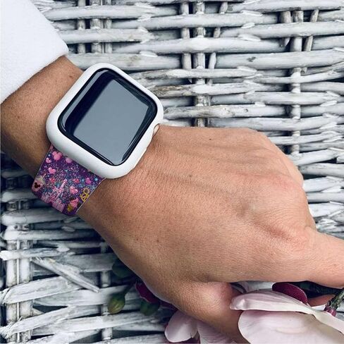 Cartoon Band Compatible with Apple Watch 38mm/40mm/41mm/42mm/44mm/45mm/46mm, Cute Bands Replacement for Apple Watch Series 10 9 8 7 6 5 4 3 SE2, Silicone iWatch Band for Women Men in Kuwait