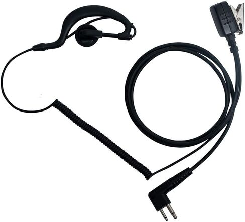 سماعات أذن كاروو جي مع ميكروفون Ptt متوافق مع موتورولا CLs1110 Cp200 Cls1410 Cp185 Cp200d Rdm2070d واكي توكيز 2 واي راديو 2 دبوس in Kuwait