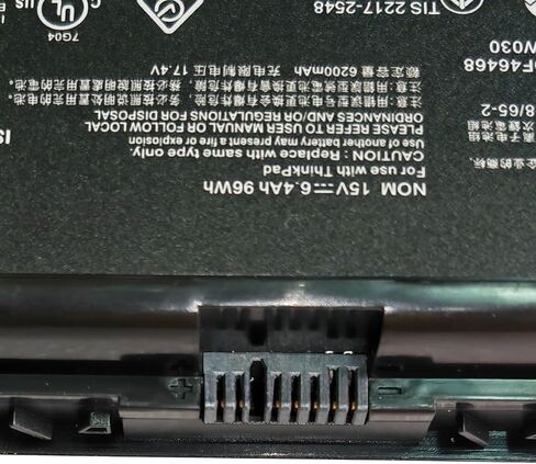 استبدال بطارية IZKROR 00HW030 96Wh 6400mAh 8 خلايا لجهاز Lenovo ThinkPad P70 20ER 20ES P71 20HK 20HL Series Laptop 01AV451 SB10F46468 4X50K14092 5B10W13950 78++ 78+ 15V in Saudi Arabia