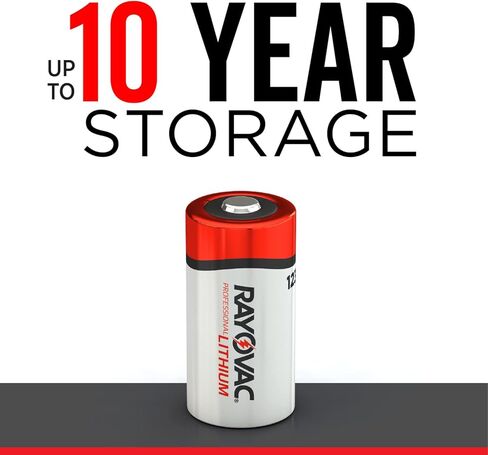 Rayovac 3V Batteries, Photo 3 Volt Battery Lithium, 2 Count (Pack of 2) in Kuwait