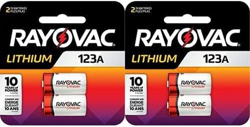 Rayovac 3V Batteries, Photo 3 Volt Battery Lithium, 2 Count (Pack of 2) in Kuwait