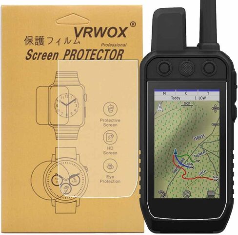 [2-Pcs] TPU Screen Protector For Garmin Oregon 600 600t 650 650t 750 Handheld Screen Protector Full Coverage HD Clear Hard Plastic Anti-Bubble and Anti-Scratch For 【Oregon 600 650 750】 in Kuwait