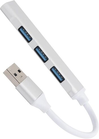 موزع USB 3.0 بـ4 منافذ، محول من خليط معدني من الالومنيوم عالي السرعة يدعم نظام التشغيل ويندوز اكس بي/فيستا/7/8 او اس اكس in Kuwait