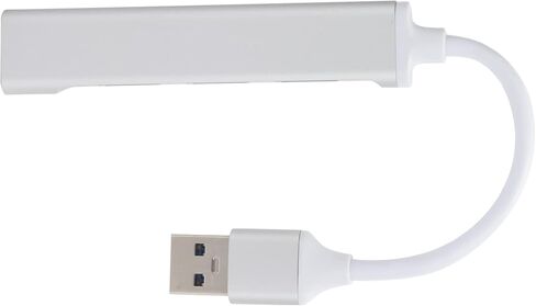 موزع USB 3.0 بـ4 منافذ، محول من خليط معدني من الالومنيوم عالي السرعة يدعم نظام التشغيل ويندوز اكس بي/فيستا/7/8 او اس اكس in Kuwait