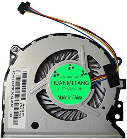 HUANMEFANG New CPU Cooling Fan Compatible HP 13-A010dx X360 Envy 15-U 15-U011D 15-u010dx 15-u483cl 15-U010DX Series 776213-001 779598-001 776215-001 (4 pin) in Saudi Arabia