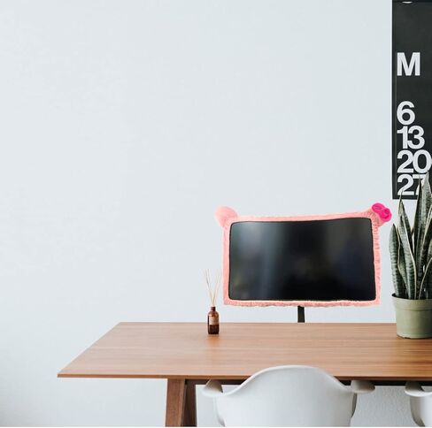 غطاء حماية لشاشة الكمبيوتر مقاوم للغبار بتصميم لطيف من لوفلي ديكوريشن مناسب لديكور المنزل والمكتب والهدايا in Kuwait