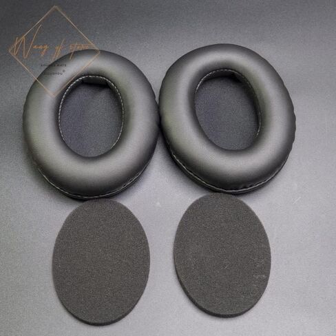 Voarmaks Ear Pads Foam Cushion Covers Compatible with Taotronics TT-BH22 TT BH22 Headphone Thick EarPad Headset Earmuff Replacement (Velvet) in Kuwait