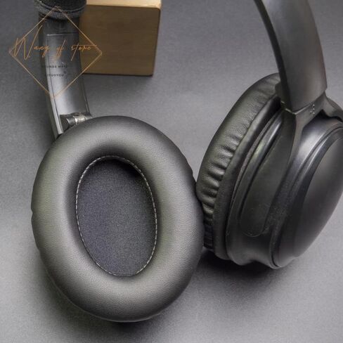 Voarmaks Ear Pads Foam Cushion Covers Compatible with Taotronics TT-BH22 TT BH22 Headphone Thick EarPad Headset Earmuff Replacement (Velvet) in Kuwait