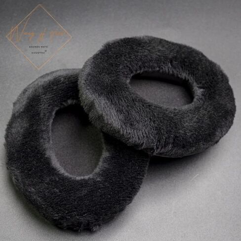 Voarmaks Ear Pads Foam Cushion Covers Compatible with Taotronics TT-BH22 TT BH22 Headphone Thick EarPad Headset Earmuff Replacement (Velvet) in Saudi Arabia