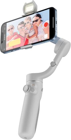 ضوء ملء مغناطيسي من Supfoto لـ DJI OM6/OM5/OM4/SE محمول باليد Gimbal LED ضوء فيديو قابل لإعادة الشحن لـ DJI OM6/OM5/OM4/SE ملحقات Gimbal المحمولة لمدونات الفيديو على YouTube in Kuwait