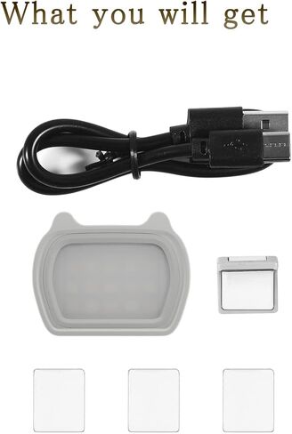 ضوء ملء مغناطيسي من Supfoto لـ DJI OM6/OM5/OM4/SE محمول باليد Gimbal LED ضوء فيديو قابل لإعادة الشحن لـ DJI OM6/OM5/OM4/SE ملحقات Gimbal المحمولة لمدونات الفيديو على YouTube in Kuwait