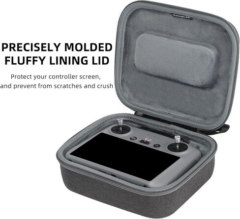 حقيبة حمل لجهاز DJI Mini 4 Pro، حقيبة تخزين مدمجة حقيبة حمل محمولة متوافقة مع وحدة التحكم DJI Mini 4 Pro/Air 3 (DJI RC 2) in Kuwait