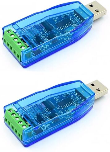 PAMEENCOS 2 pcs USB to RS485 USB-485 Converter Adapter Support Win7 XP Vista Linux Mac OS with TVS Protection in Saudi Arabia