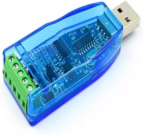 PAMEENCOS 2 pcs USB to RS485 USB-485 Converter Adapter Support Win7 XP Vista Linux Mac OS with TVS Protection in Saudi Arabia