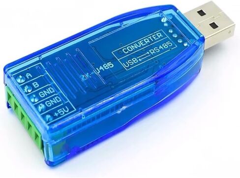 PAMEENCOS 2 pcs USB to RS485 USB-485 Converter Adapter Support Win7 XP Vista Linux Mac OS with TVS Protection in Saudi Arabia