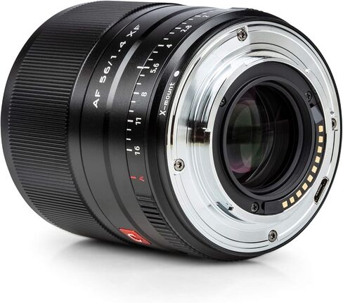 VILTROX 56mm F1.4 STM APS-C الإطار التركيز التلقائي عدسة رئيسية قياسية لكاميرا Fuji Fujifilm X-Mount بدون مرآة كاميرا رقمية X-M1 X-H1 X-PRO3 X-PRO2 X-T4 X-T3 X-T2 X-S10 X- T30 X-T20 X-T200 أسود in Kuwait
