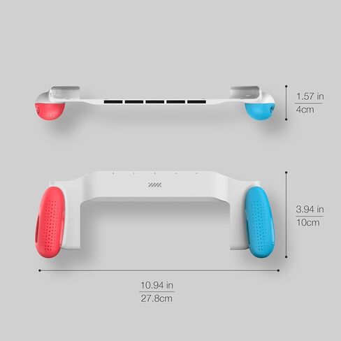 POWNEW Grip Case Compatible with Nintendo Switch & OLED, Ergonomic Handheld Grips with 5 Game Slots for Nintendo Switch OLED & Regular Model in Saudi Arabia