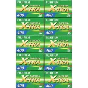 10 Rolls Fuji Fujifilm Superia X-tra ISO 400 36 CH-135-36 35mm Color Print Film in Saudi Arabia