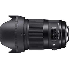 Sigma 40mm f/1.4-1.4 Fixed Prime 40mm F1.4 DG HSM, Black (Canon Mount)