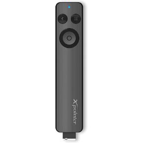 X-Image Pointer, Wireless Presentation Clicker with Pointer, Usable on All Monitors(LED, LCD), Zooming, Spotlighting, Changing Cursor Style, 2 Batteries Include (Black) in Saudi Arabia