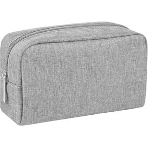 HAWEEL منظم إلكتروني، حقيبة منظم كابلات السفر، حقيبة إكسسوارات إلكترونية، حقيبة تخزين محمولة مقاومة للماء للكابلات، السلك، الشاحن، بنك الطاقة، الهواتف، سماعات الأذن، محولات الطاقة، الماوس، رمادي، صغير in Kuwait