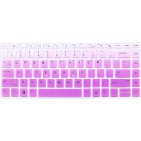 غطاء لوحة مفاتيح من السيليكون متوافق مع HP ProBook 440 445 G5 G6 G7 14 بوصة، HP ProBook x360 440 G1 14 بوصة، HP ProBook 640 G4 G5 14 بوصة، HP ProBook 430 G5 [لا يناسب Probook 430/440/640 G1 G2 G3] (أومبري) أرجواني) in Kuwait