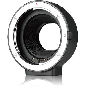 Meike MK-C-AF4 Mount Adapter Ring Auto Focus Canon DSLR EF/S Bayonet Lens to Canon Mirrorless EOS-M Lens EOS-M3 EOS-M5 EOS-M6（Black） (MK-C AF4) in Saudi Arabia
