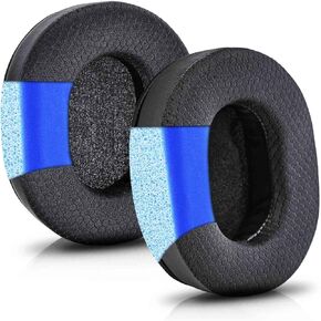 Arctis Pro Thicker Cooling Gel Earpads Compatible with Arctis Pro, Arctis 7/5/3/1, Arctis 9X, Arctis 7X, Arctis 7P, RIG 800 Series, ATH M50X, M40X, MDR-7506 V6 Headphones (Silky Cool Fabric) in Kuwait