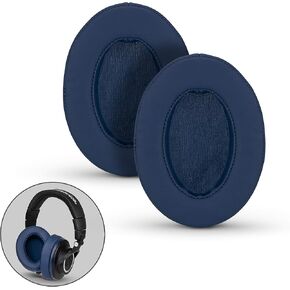 Brainwavz Replacement Earpads for ATH M50X, M50BT, Steelseries Arctis, Pro Wireless & Stealth 600, HyperX Cloud, AKG, SHURE, Philips & Many More Headphones, Memory Foam Ear Pad Cushions, Black Oval in Kuwait