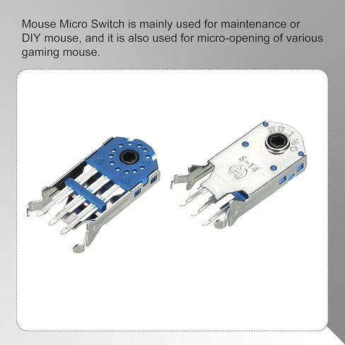 MECCANIXITY Mouse Wheel Encoder 14mm 300W Time Accurate Decoder Rotary Mouse Scroll Wheel Encoder 10 Pcs in Saudi Arabia