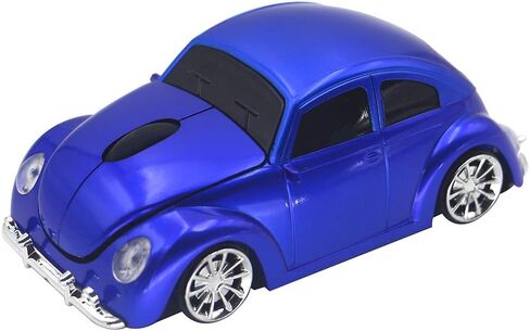 Aikchi Wireless Sports Car Mouse, 3D Optical Mouse for Desktop Laptop PC, Computer Mice for JKC (Red) in Kuwait