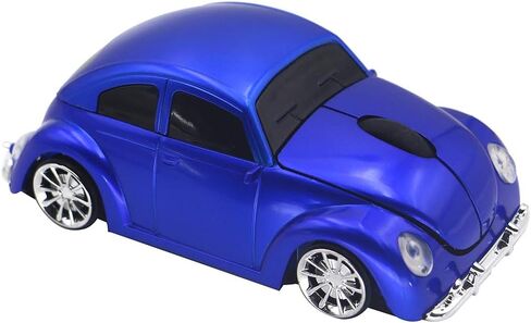 Aikchi Wireless Sports Car Mouse, 3D Optical Mouse for Desktop Laptop PC, Computer Mice for JKC (Red) in Kuwait