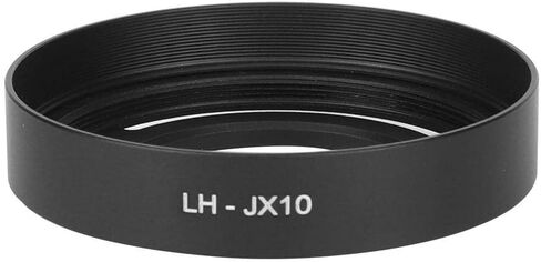Hollow Metal Lens Hood - Compact Lens Hood - Detachable Camera Lens Hood - for X10/X20/X30 Camera(Black) in Saudi Arabia
