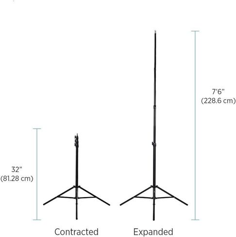 مجموعة اضاءة فيديو مستمرة 3000 واط من ستوديو برو مع حامل اضاءة، مصابيح اضاءة نهارية 45 واط، وسوفت بوكس in Kuwait