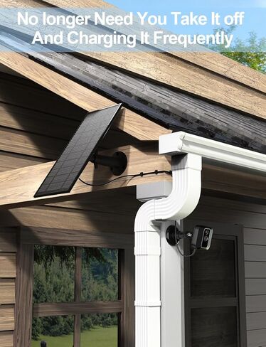 لوحة شمسية ممتازة لـ Blink، طاقة لوحة شمسية متوافقة مع Blink Outdoor، Blink Outdoor (الجيل الثالث) وكاميرا Blink XT2/XT in Kuwait