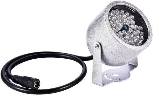 IR Illuminator, 48 LED IR Illuminator Security Lights Infrared Illuminator Waterproof Infrared Night Vision CCTV Infrared Flood Lights for Security CCTV Camera in Saudi Arabia