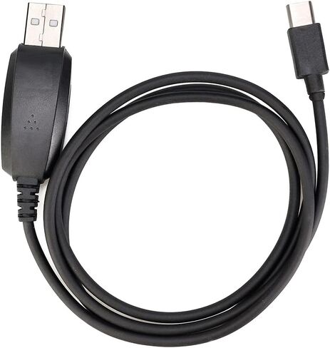 Retevis RT22P RT20 RB19 RB19P Programming Cable,Black Original USB Charging Cable,USB Programming Charging Cable Compatible RT20 RB19 RT45P RB66 Two Way Radio(1 Pack) in Saudi Arabia